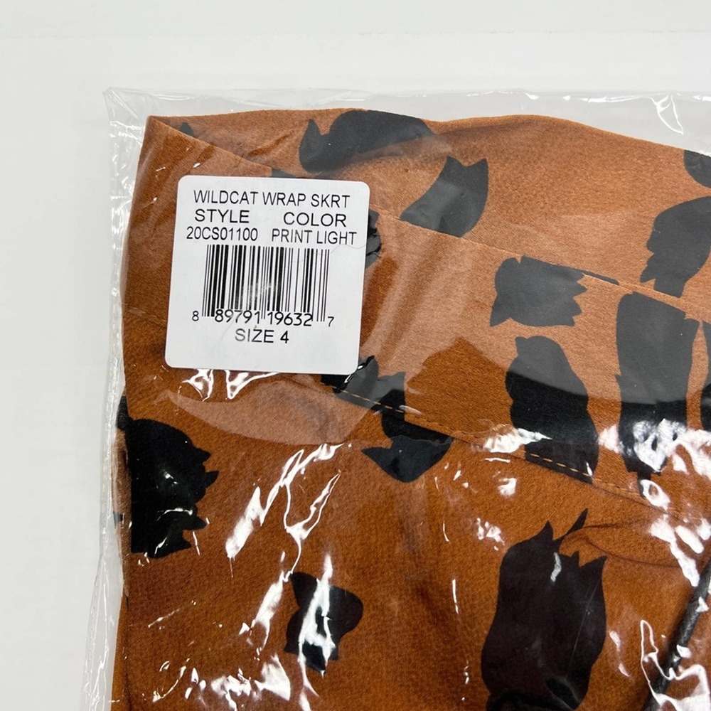 Cooper St Wrap Skirt Wild Cat Print - Picture 6 of 10
